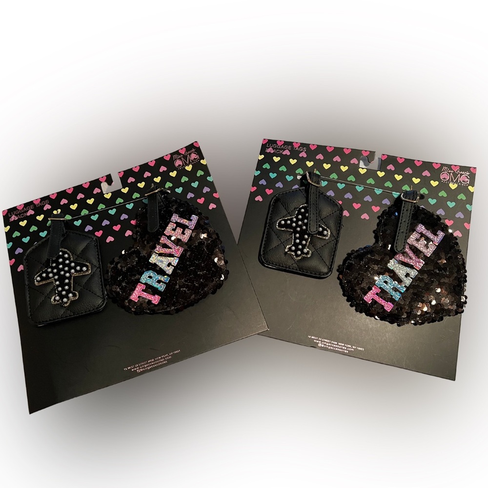 Miss Gwen’s OMG Luggage tags -2 pack